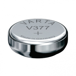 V377, Button cell battery,&nbsp;&nbsp;Silver Oxide, 1.55 V, 24 mAh, Varta