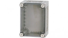 CI23E-125, Plastic enclosure 250 x 187.5 x 150 mm grey, RAL 7032 Polycarbonate IP 65 - 0195, Eaton