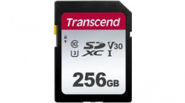 TS256GSDC300S, Memory Card, SDXC, 256GB, 100MB/s, 40MB/s, Transcend