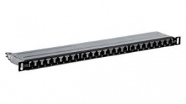TC-P24C6AHS, Shielded Wall Mount Patch Panel, Cat6a, 24 Ports, Trendnet