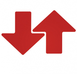 104418, Floor Arrows PU=1 PAK, Brady