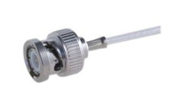 11 BNC-75-4-6/133 NH, RF Connector, BNC, Brass, Plug, Straight, 75Ohm, Crimp Terminal, Huber+Suhner