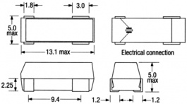 LF XTAL003209, Quartz 12 MHz, IQD