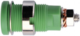 SEB 6445 Ni / OR, Safety socket diam. 4 mm Orange CAT III, Schutzinger