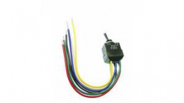 WT25L, Toggle Switch, On-None-(On), Wires, NKK Switches (NIKKAI, Nihon)