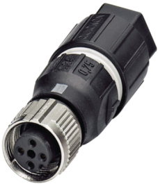 1521601, Cable socket M12, 4 Poles, Phoenix Contact