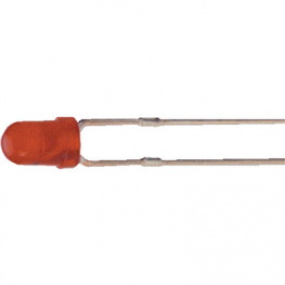 L-7104ID-12V, LED with resistor red 3 mm (T1) 12 V, Kingbright