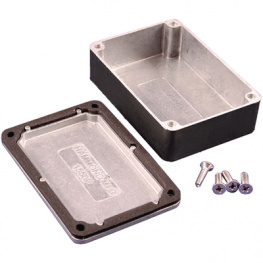 1550WPBK, Корпус: универсальный; Х:55мм; Y:80мм; Z:25мм; 1550; алюминий; IP66, Hammond