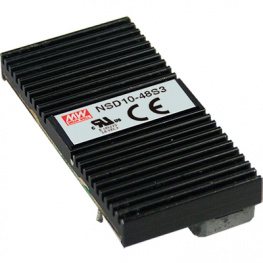 NSD10-48S5, Преобразователь: DC/DC; 10Вт; Uвх:22?72В; 5ВDC; Iвых:2000мА; 2"x1", MEAN WELL
