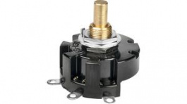 HS13X, Rotary Switch 1-Pole 2-Pos 45° Soldering Lugs, NKK Switches (NIKKAI, Nihon)