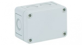 10540201, Enclosure with knock outs grey, RAL 7035 Polystyrene IP 66 N/A TK-PS, Spelsberg