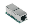 CX 4 JF RJ45 male connector, 4 data contacts, RJ45 connectors