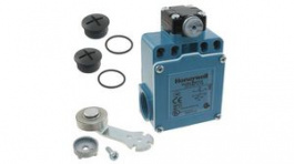 GLEB01A1B, Limit Switch, Side Roller with Fixed Lever, Zinc, 1CO, Snap Action, Honeywell