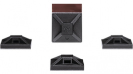 MB2APT PA66 BK 100, Cable tie mount 2.4...2.7 mm black - 151-00996, HellermannTyton