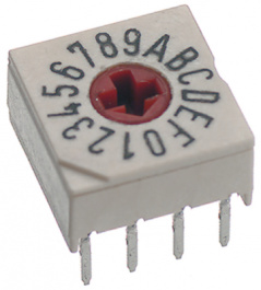 P60ATHR 703, Switch Connection straight, cross-recessed Through Hole THT, Hartmann