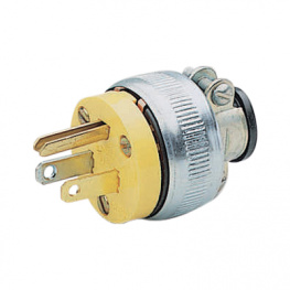 2867, Plug Yellow USA, Cooper Wiring