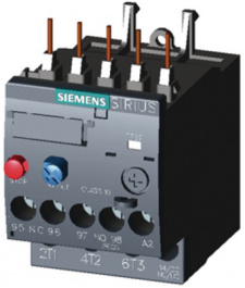 3RU21160GB0, Overload Relay SIRIUS 3Ru2, 0.45...0.63 A, 0.18 kW, 47.5...4, Siemens