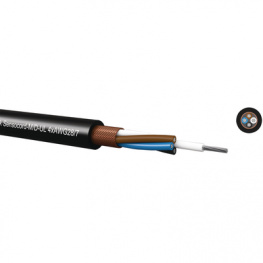 SENSOCORD-M/D-UL 4XAWG28/7, Control cable spiralshield 4 x0.09 mm2 spiralshield, Kabeltronik