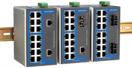 EDS-316-MM-ST-T, Switch 14x 10/100 2x 100FX ST/MM -, Moxa