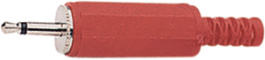 133-1-16, Jack plug diam.2.5 mm red 2P, Tai Yang