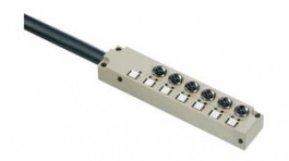 1828700000, Sensor-Actuator Passive Distributor 6A 30V IP68, Weidmuller