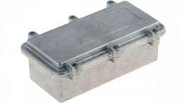 RND 455-00587, Sealed Metal Enclosure, Natural Aluminum, 96 x 192 x 67 mm, Aluminium Alloy / AD, RND Components