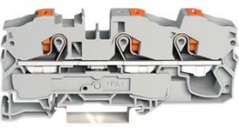 2216-1301, Feedthru Terminal, Cage Clamp, 3 Poles, 0.5 ... 16mm\x1a, Wago