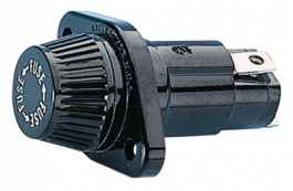 05710007L, Гнездо; 10x38мм; 30А; на панель; 600ВAC; Серия: 571, Littelfuse