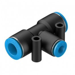 130614, Быстроразъемное соед-е; прямой,разветвитель “T"-типа; Oвх: 6мм, Festo