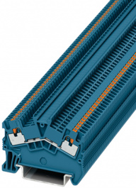 3214550, PTS 1,5/S BU feed-through terminal block blue 0.14...1.5 mm2, Phoenix Contact