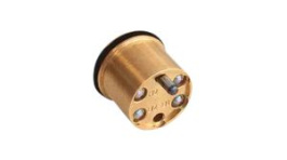 PXEB5480, 4 Channel Expanded Beam Insert Assembly, Metal, Bulgin