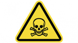 WS2-O-150-YE [100 шт], Warning label PU=100p., HellermannTyton