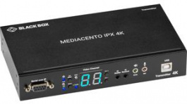 VX-HDMI-4KIP-TX, IPX 4K Transmitter HDMI, USB, Serial, IR, Audio, Black Box