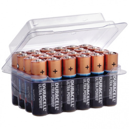 ULTRA POWER AA 24P, Primary battery 1.5 V LR6/AA PU=24p., Duracell