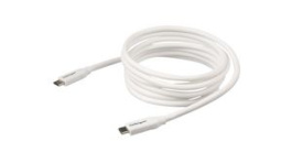 USB2C5C2MW, Charging Cable USB-C Plug - USB-C Plug 2m USB 2.0 White, StarTech.com