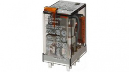 55.32.8.110.0054, Industrial Relay 2CO AC 110V 3.94kOhm, FINDER