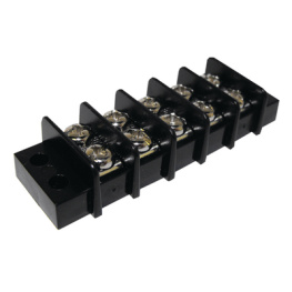 CBS64ST8/7, Terminal block for chassis mounting 0.3...3.3 mm2 7Pblack, CamdenBoss