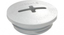 10060626 [100 шт], Blanking Plug IP56 M20 Polyamide Light Grey, WISKA LTD