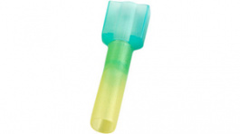 RND 465-00150 [50 шт], Blade terminal Brass Blue 6.3 x 0.8 mm Pack of 50 pieces, RND Connect