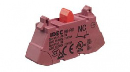 HW-P01, Contact Block, 1NC, Screw Terminal, IDEC