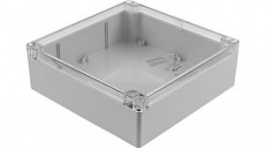 1554W2GYCL, Корпус: универсальный; Х: 180мм; Y: 180мм; Z: 60мм; 1554; серый; IP68, Hammond