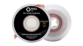 RND 560-00272, Desoldering Braid, Copper, 2mm x 2m, RND Lab
