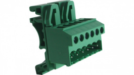 CTBPD96VJ/6, DIN Rail Mounted Pluggable Terminal Block Pitch 5.08 mm, 6 Poles, CamdenBoss