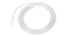 33.250, Spiral Wrap Tubing, 7 ... 35mm, PVC, White, Dataflex