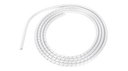 33.250, Spiral Wrap Tubing, 7 ... 35mm, PVC, White, Dataflex