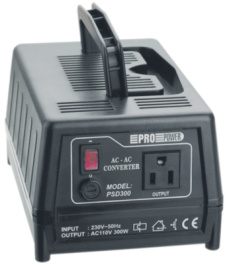 PSD300 DE, AC/AC voltage converter230/115 VAC,300 VA DE -, Velleman