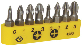T4522, Bit set, C.K Tools (Carl Kammerling brand)