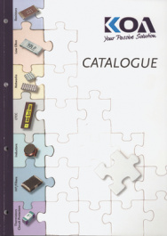 KATALOG KOA, KOA product catalogue, KOA