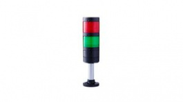 PC7-Q02, Pre-Assembled Signal Tower, Modul-Perfect 70, Red/Green, 24VAC / DC, Continuous, Base Mount/Tube Mount, Auer