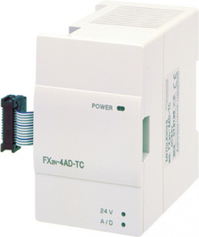 FX2N-4AD-TC, Temperature Logging Module FX3G, 4 AI (Thermocouples K/J), Mitsubishi